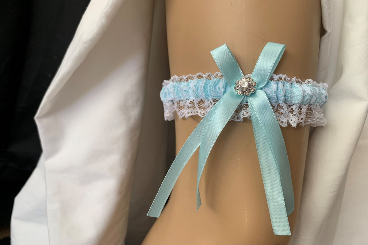 Light blue garters