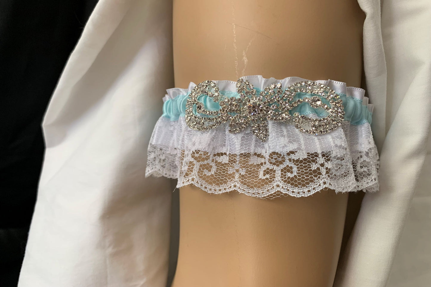 Light blue garters