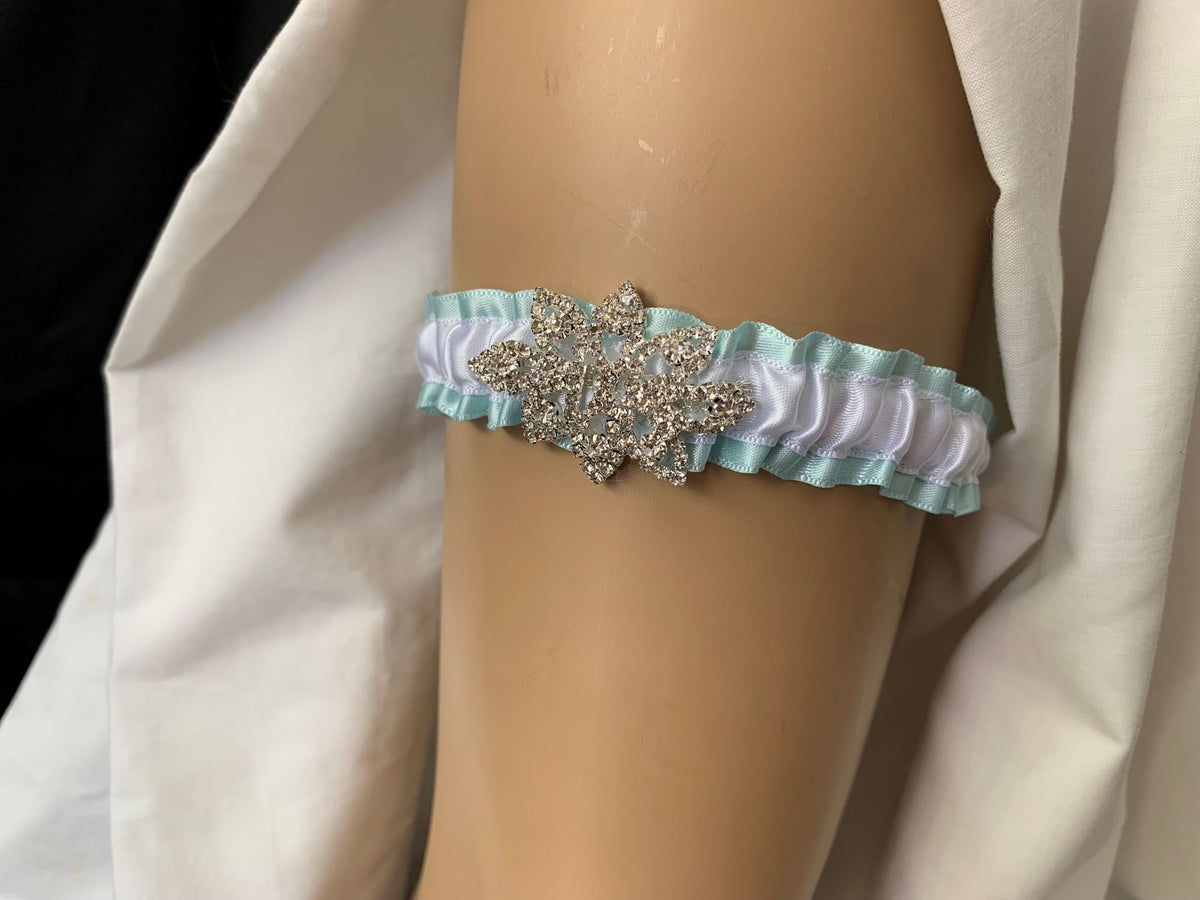 Light blue garters