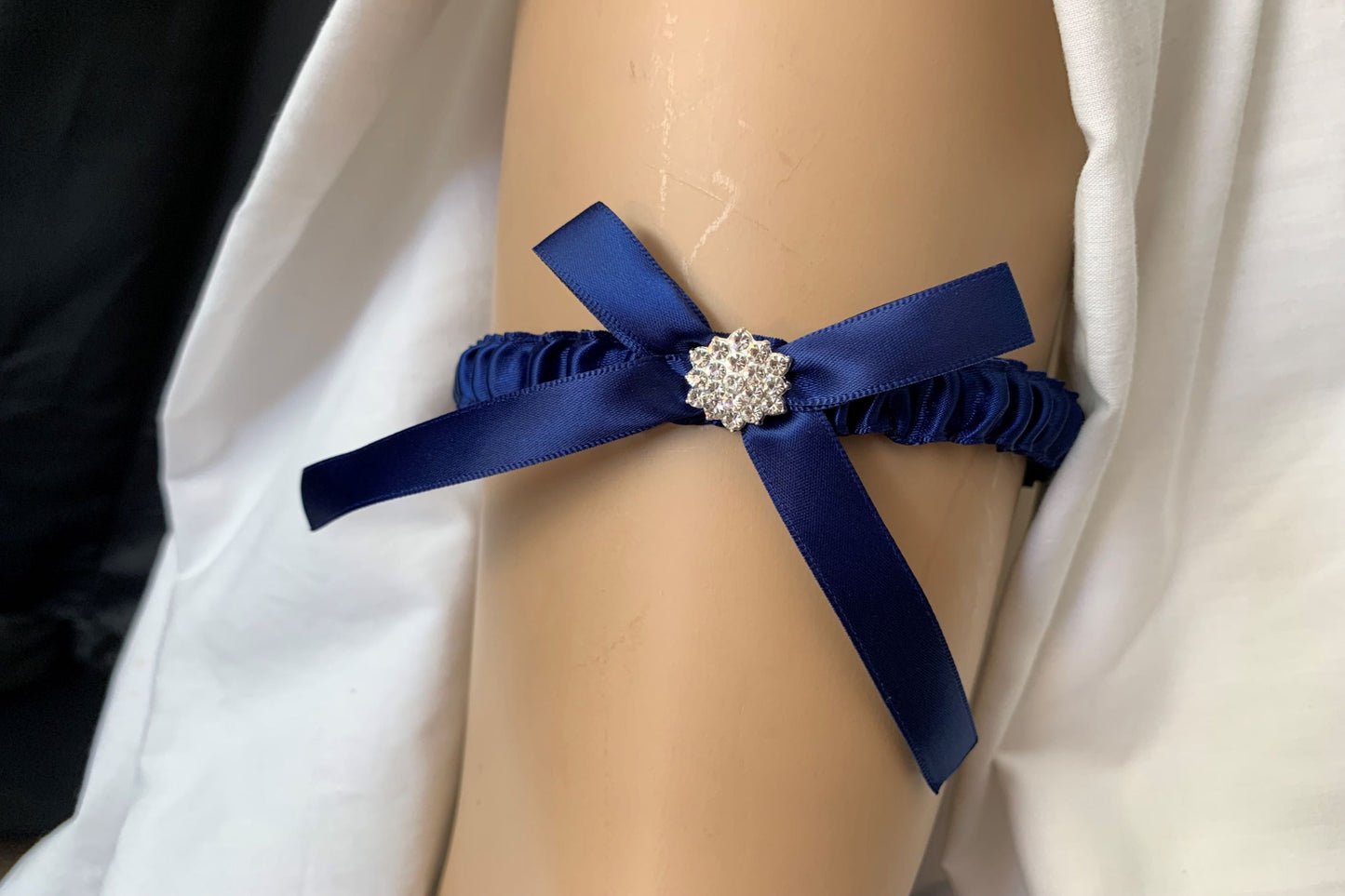 Navy blue garters